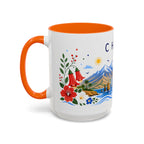 Chile Coffee Mug | Travel Souvenir Accent Mug | Place Gift Ceramic Cup 11oz 15oz