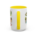 Lyon Illustrated Travel Mug | City Souvenir Accent Coffee Mug | 11oz 15oz Ceramic Cup