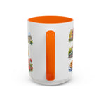 Lille Illustrated Travel Mug | City Souvenir Accent Coffee Mug | 11oz 15oz Ceramic Cup