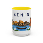 Benin Coffee Mug | Travel Souvenir Accent Mug | Country Gift Ceramic Cup 11oz 15oz