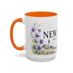 New Jersey Home State Mug | Moving Away Gift | Long Distance Friendship Coffee Cup | 11oz 15oz Accent Mug