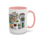 Porto Illustrated Travel Mug | City Souvenir Accent Coffee Mug | 11oz 15oz Ceramic Cup