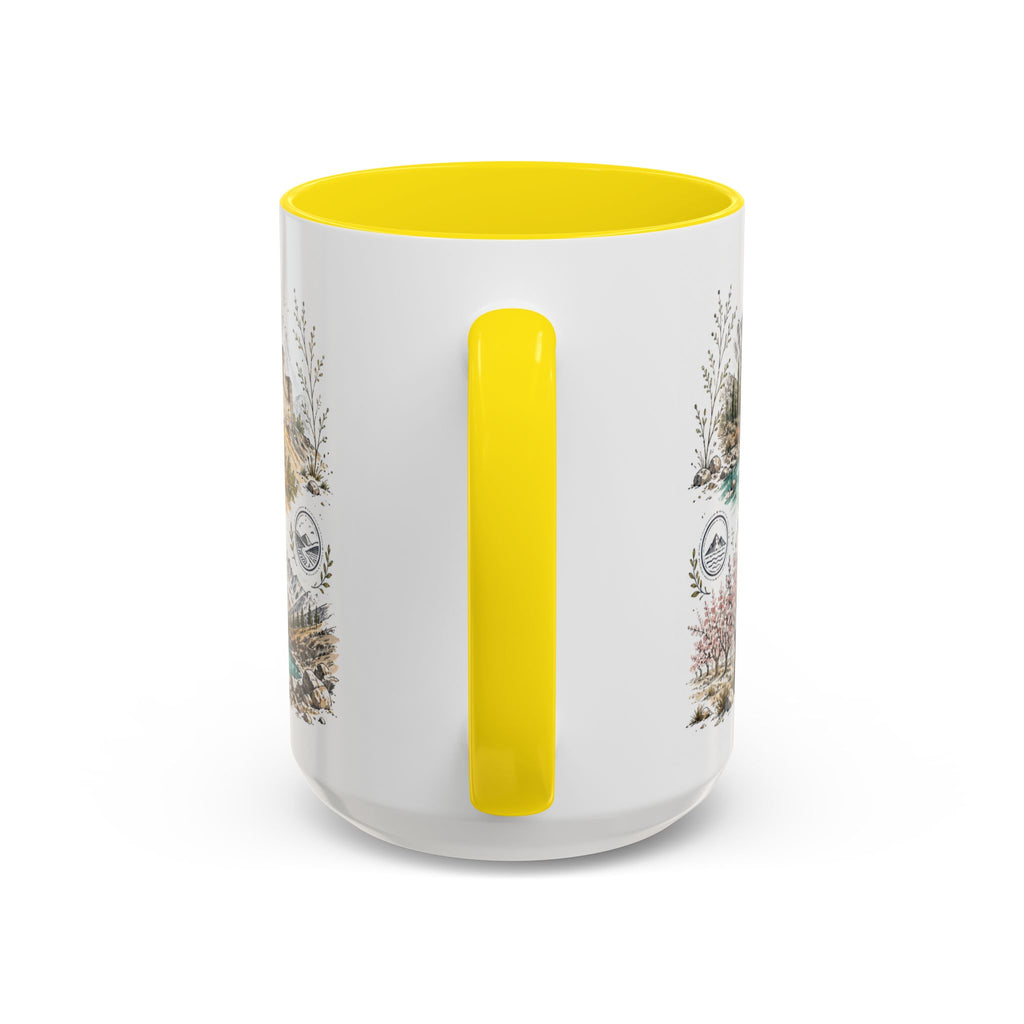 Skardu Valley Mug, Pakistan Travel Souvenir, Bucket List Gift, Accent Ceramic Coffee Mug 11oz 15oz