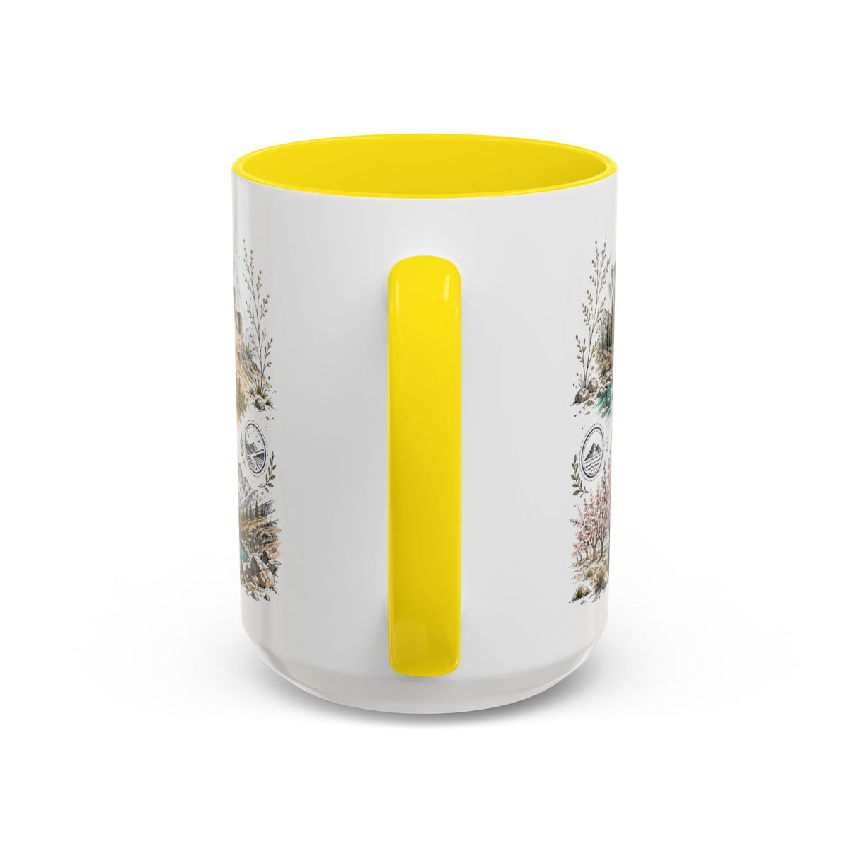 Skardu Valley Mug, Pakistan Travel Souvenir, Bucket List Gift, Accent Ceramic Coffee Mug 11oz 15oz