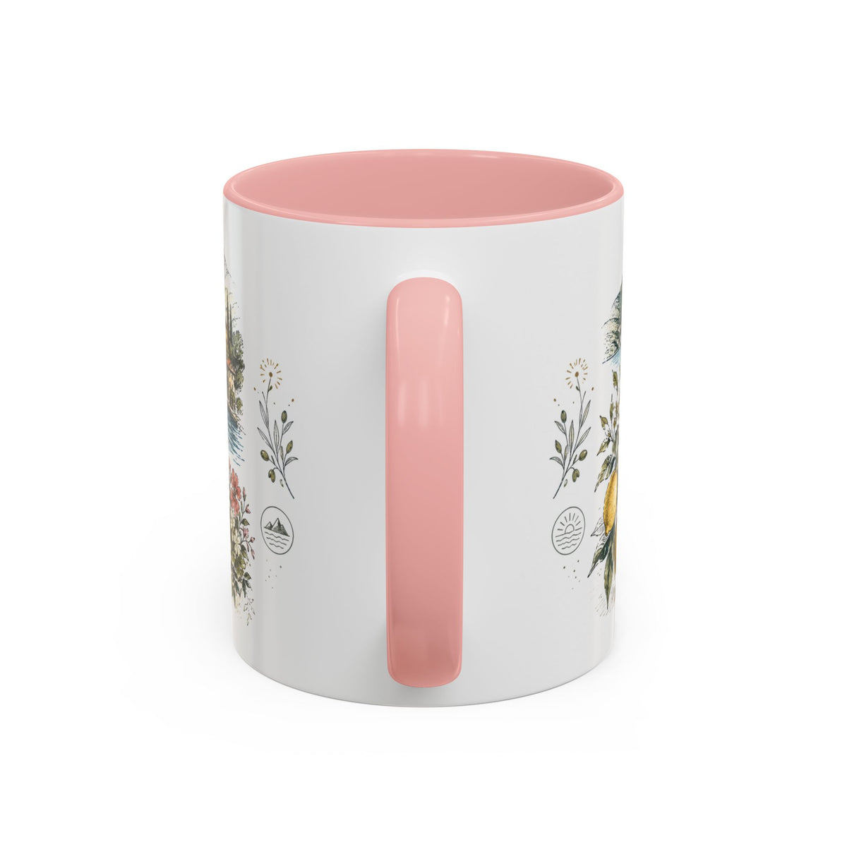 Lake Garda Mug, Italy Travel Souvenir, Bucket List Gift, Accent Ceramic Coffee Mug 11oz 15oz