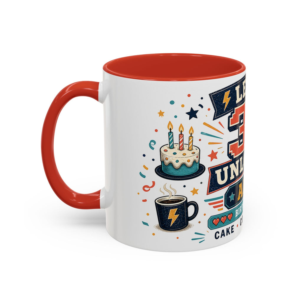 Custom Gamer Birthday Mug | Level Unlocked Name Age Coffee Cup