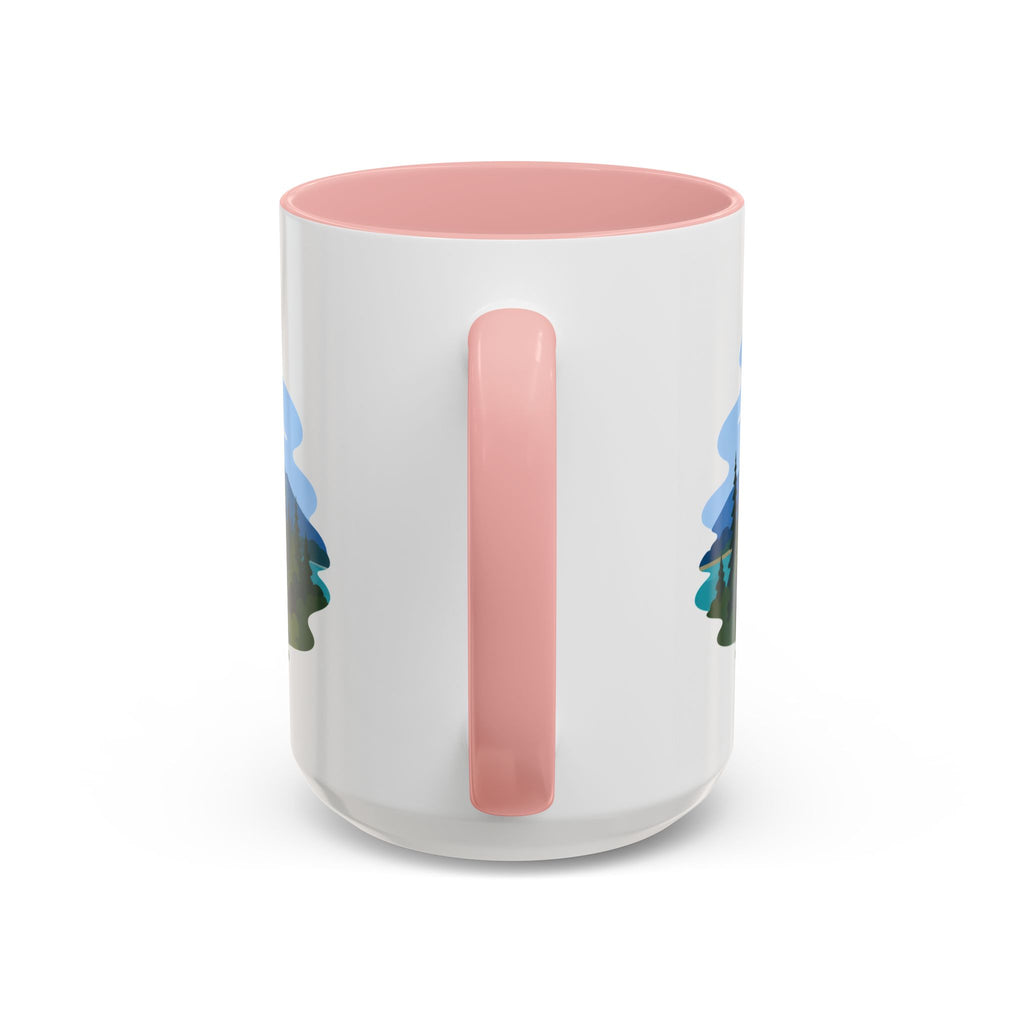 Lake Clark National Park Coffee Mug | Solid Color Block Park Souvenir | 11oz 15oz Accent Mug