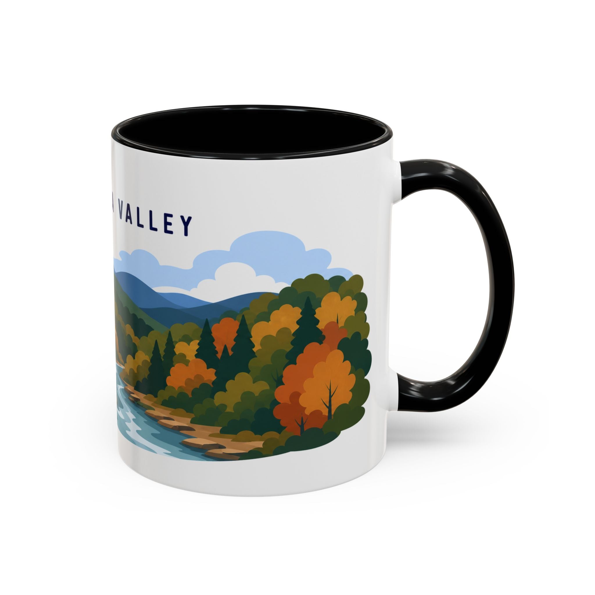 Cuyahoga Valley National Park Coffee Mug | Solid Color Block Park Souvenir | 11oz 15oz Accent Mug
