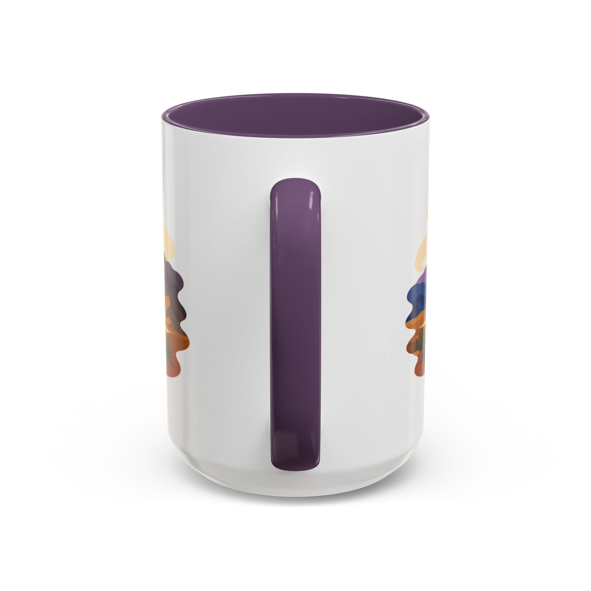Death Valley National Park Coffee Mug | Solid Color Block Park Souvenir | 11oz 15oz Accent Mug