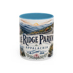 Blue Ridge Parkway Mug, Appalachia Travel Souvenir, Bucket List Gift, Accent Ceramic Coffee Mug 11oz 15oz