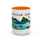 American Samoa Coffee Mug | Travel Souvenir Accent Mug | Country Gift Ceramic Cup 11oz 15oz