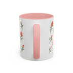 Wyoming Indian Paintbrush Mug, State Flower Floral Coffee Cup, 11oz Botanical Gift