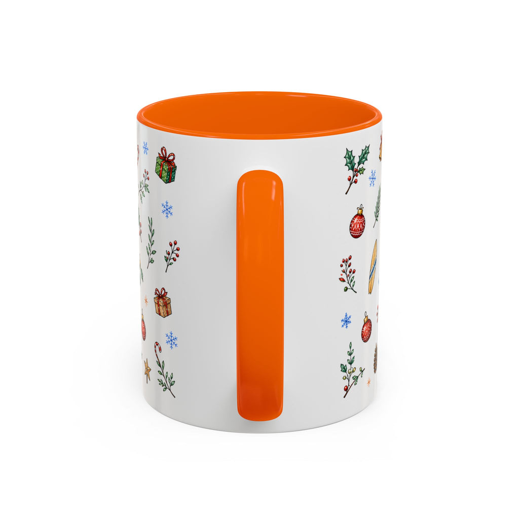 San Diego Christmas Mug | Watercolor City Souvenir, Holiday Travel Gift (11oz/15oz)