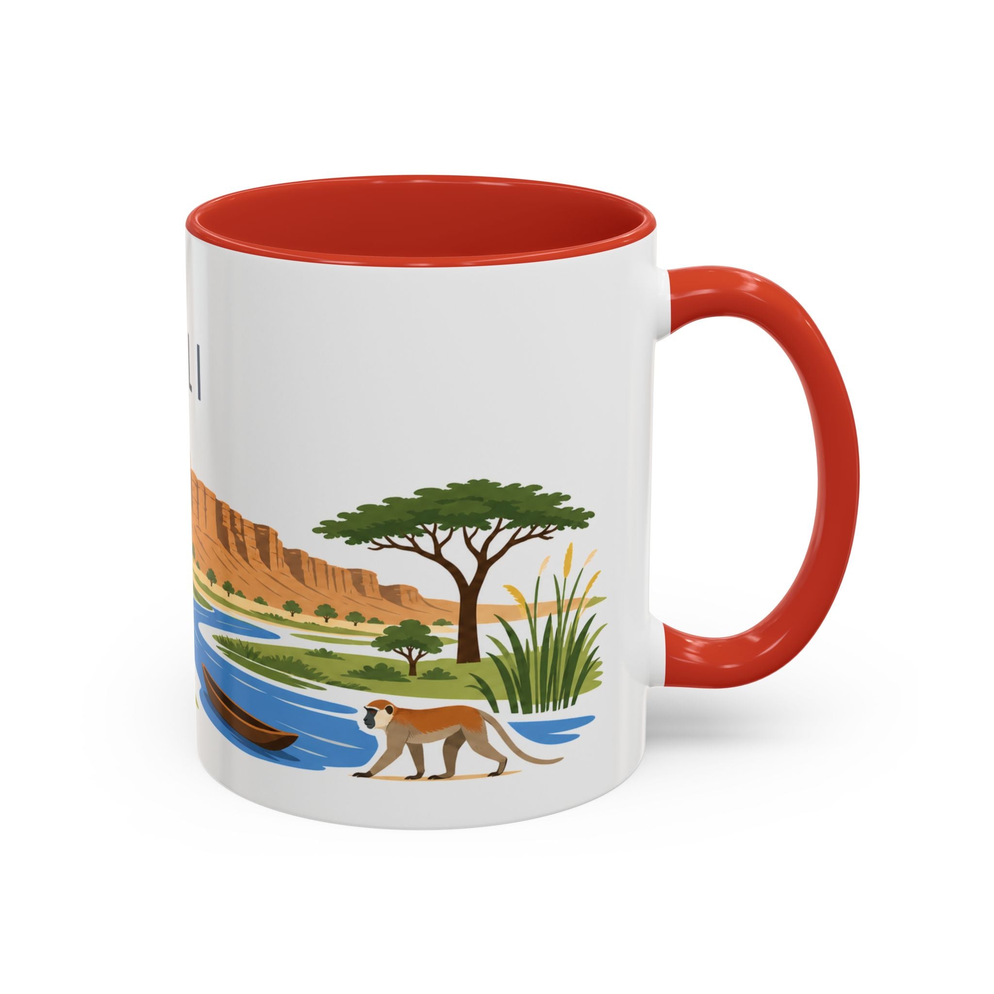 Mali Coffee Mug | Travel Souvenir Accent Mug | Country Gift Ceramic Cup 11oz 15oz