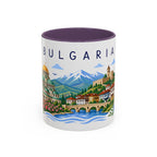 Bulgaria Coffee Mug | Travel Souvenir Accent Mug | Place Gift Ceramic Cup 11oz 15oz