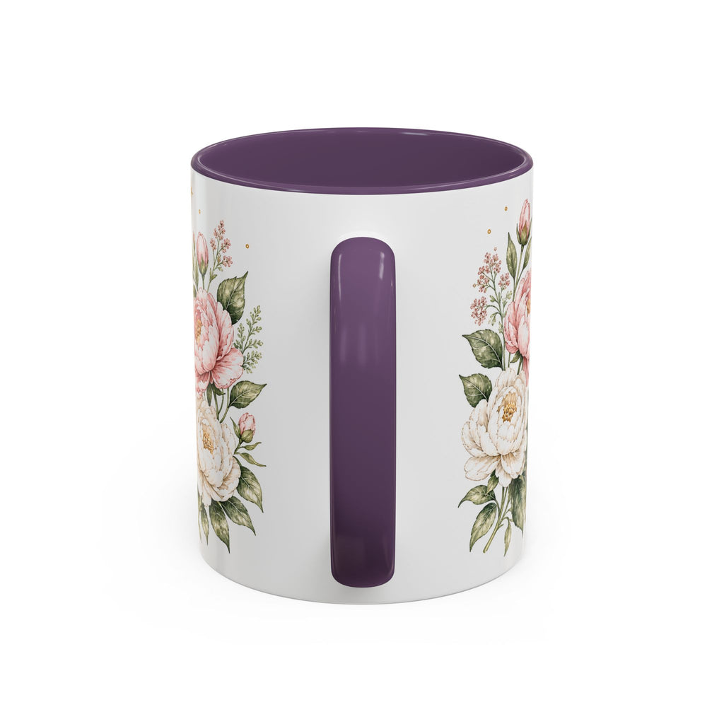 Indiana State Mug | Moving Away, Long Distance Friendship Gift | Botanical Map Accent Cup
