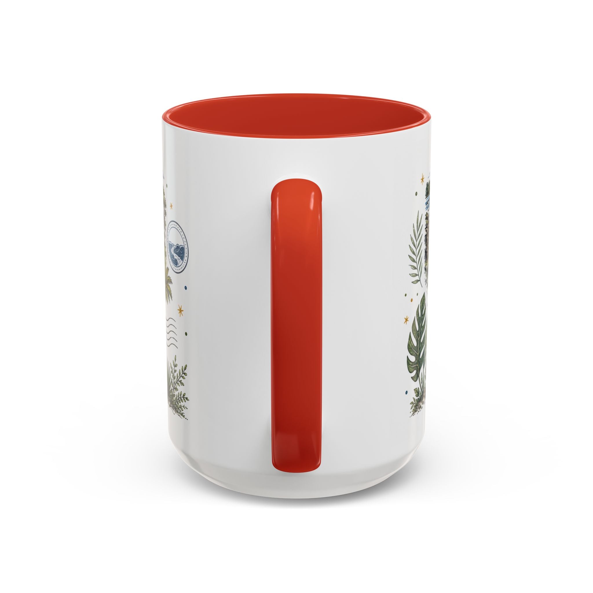 Victoria Falls Coffee Mug | Travel Destination Souvenir Gift | Accent Color Ceramic 11oz 15oz