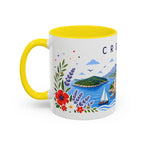 Croatia Coffee Mug | Travel Souvenir Accent Mug | Place Gift Ceramic Cup 11oz 15oz