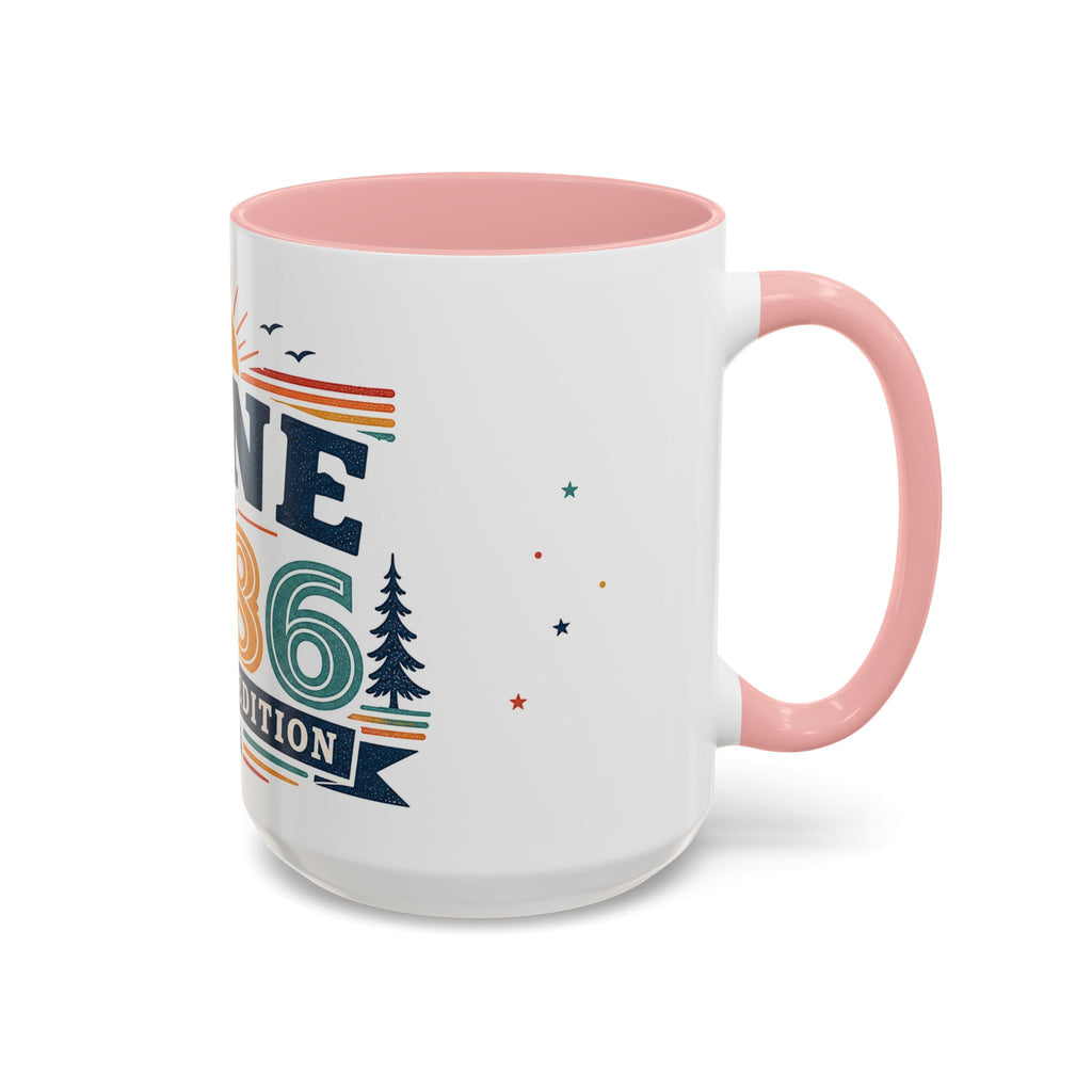 Custom Retro Birthday Mug | Personalized Month Year Gift (11oz 15oz)