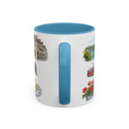 Bern Illustrated Travel Mug | City Souvenir Accent Coffee Mug | 11oz 15oz Ceramic Cup