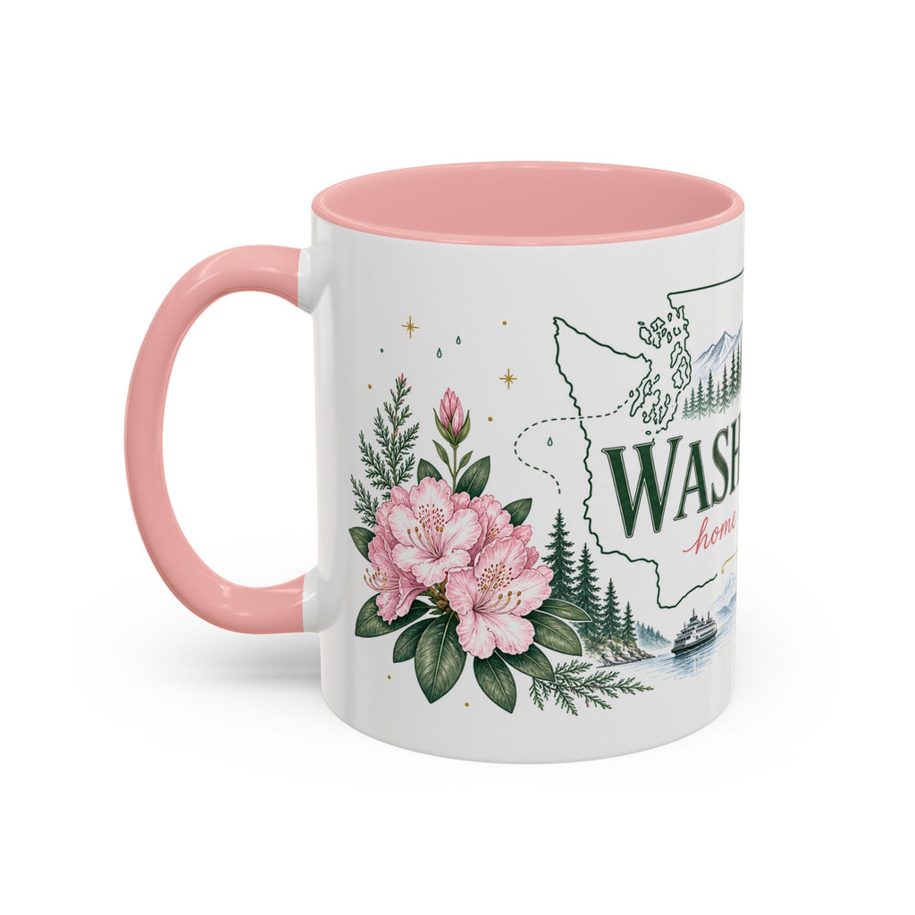 Washington State Map Mug | Moving Away, Homesick, Long Distance Friendship Gift