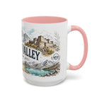 Skardu Valley Mug, Pakistan Travel Souvenir, Bucket List Gift, Accent Ceramic Coffee Mug 11oz 15oz
