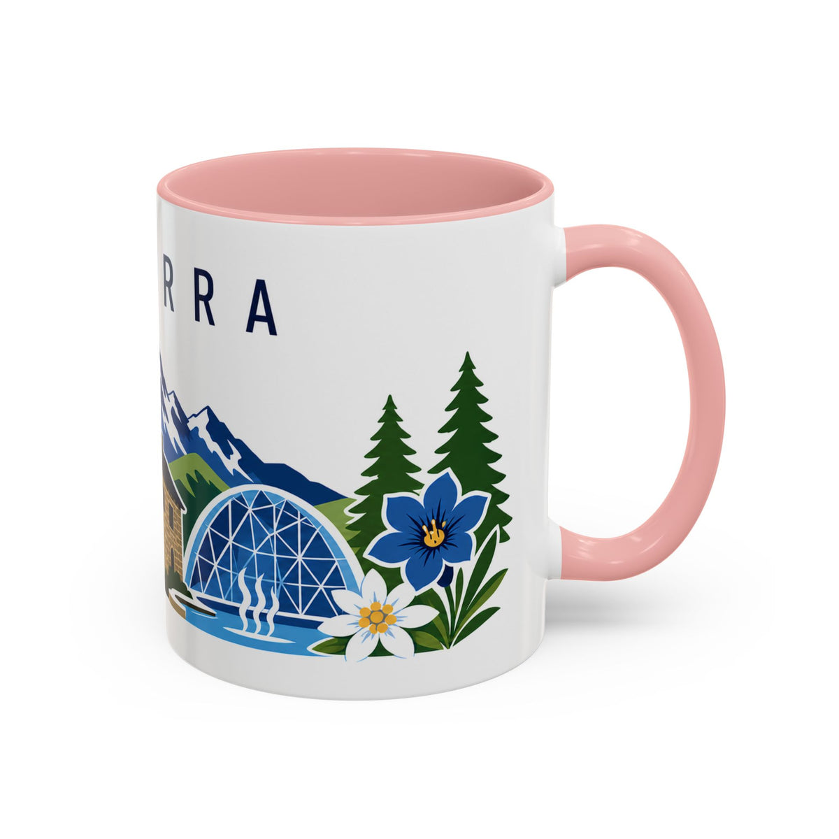 Andorra Coffee Mug | Travel Souvenir Accent Mug | Country Gift Ceramic Cup 11oz 15oz
