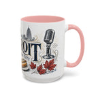Detroit Coffee Mug | United States Travel Souvenir | Vintage Illustrated City Gift | 11 oz 15 oz Accent Mug