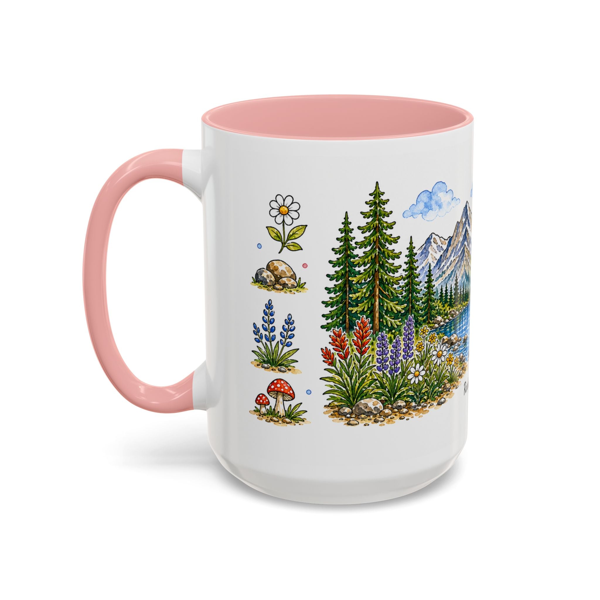 Rocky Mountain National Park Mug | US Travel Souvenir Accent Coffee Mug | 11oz 15oz Ceramic Cup
