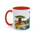 Malawi Coffee Mug | Travel Souvenir Accent Mug | Country Gift Ceramic Cup 11oz 15oz