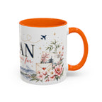 Japan Home Country Mug | Moving Away Gift | Long Distance Friendship | 11 oz 15 oz Accent Mug