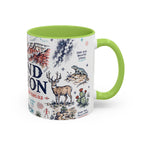 Grand Canyon National Park Coffee Mug | Hiking Camping Nature Gift | Accent Color Ceramic 11oz 15oz