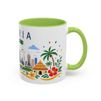 Nigeria Coffee Mug | Travel Souvenir Accent Mug | Country Gift Ceramic Cup 11oz 15oz
