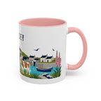 Guernsey Coffee Mug | Travel Souvenir Accent Mug | Country Gift Ceramic Cup 11oz 15oz