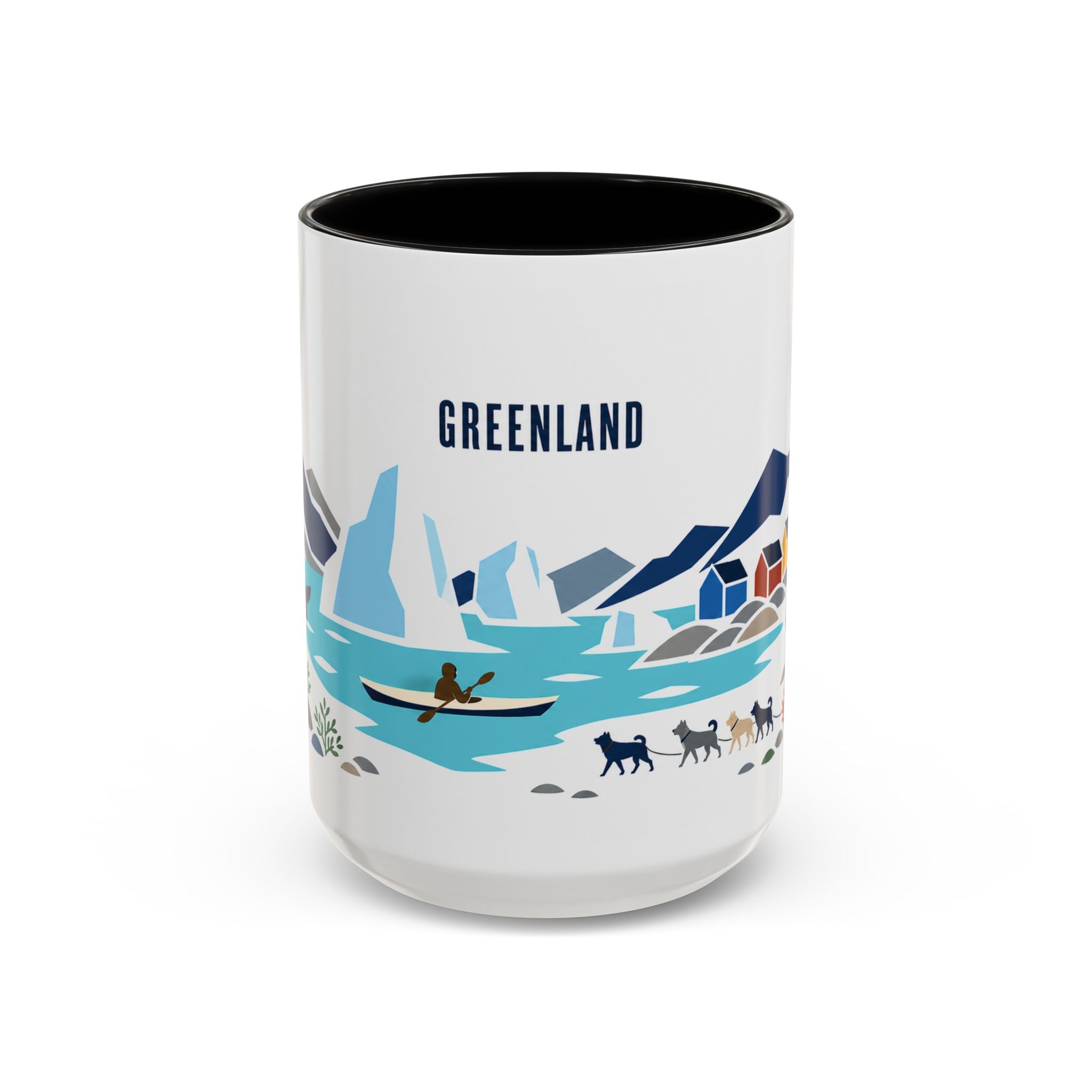 Greenland Coffee Mug | Travel Souvenir Accent Mug | Country Gift Ceramic Cup 11oz 15oz