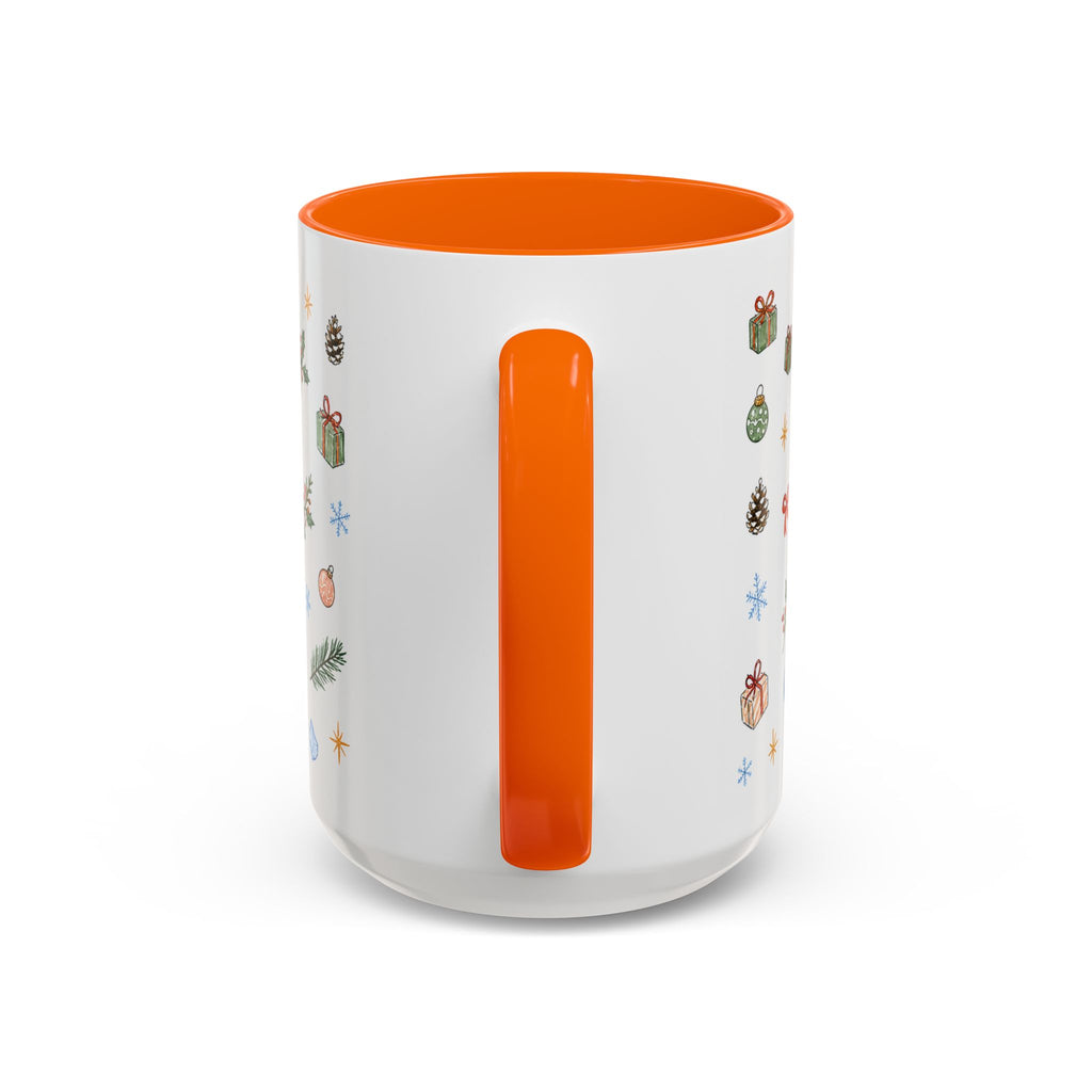 Denali National Park Christmas Mug | Watercolor Travel Souvenir | Holiday Gift | Accent Ceramic Coffee Cup 11oz 15oz