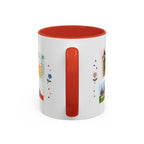 Prague Coffee Mug | Postage Stamp Collage Mug | Travel Souvenir Accent Cup 11oz 15oz