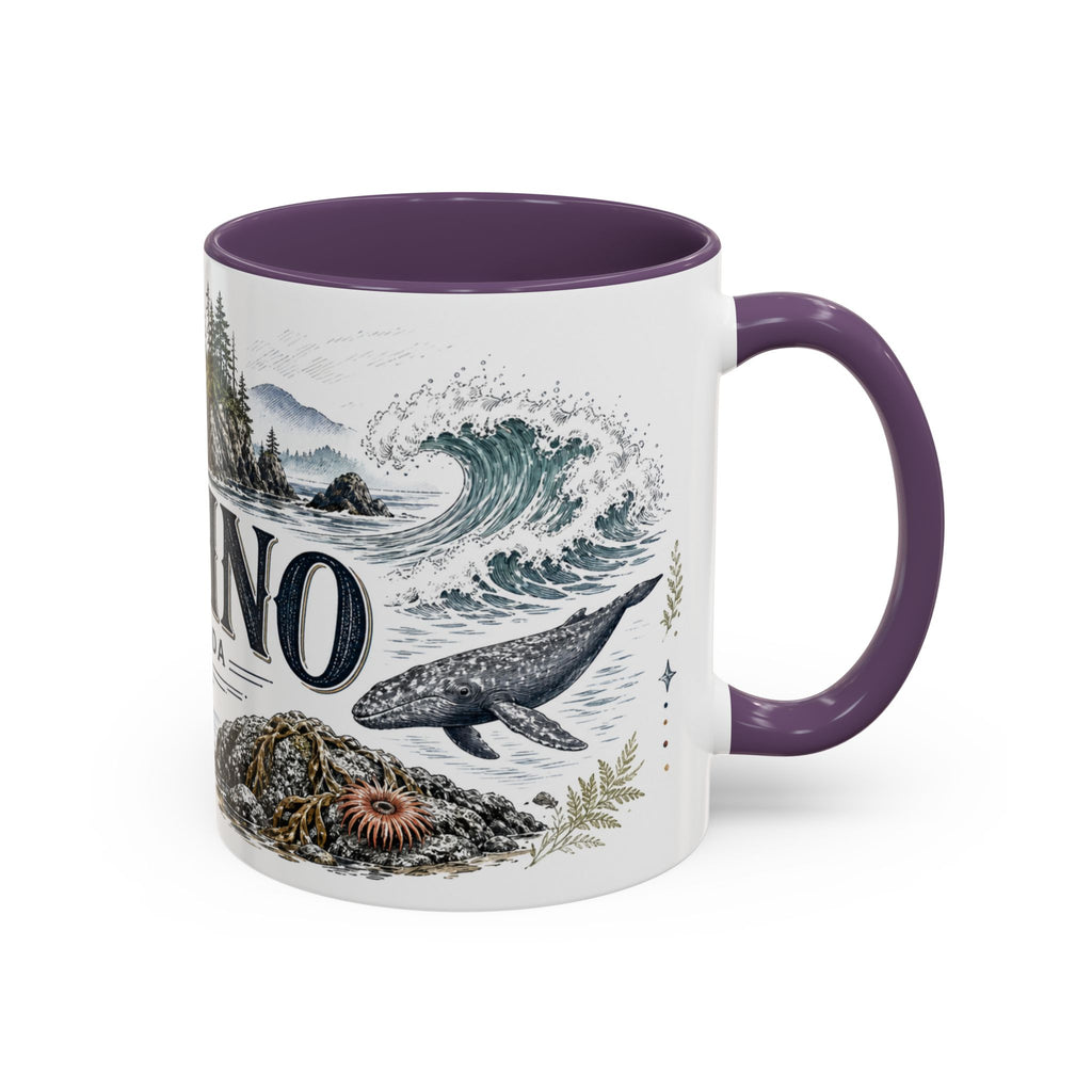 Tofino Mug, Canada Travel Souvenir, Bucket List Gift, Accent Ceramic Coffee Mug 11oz 15oz