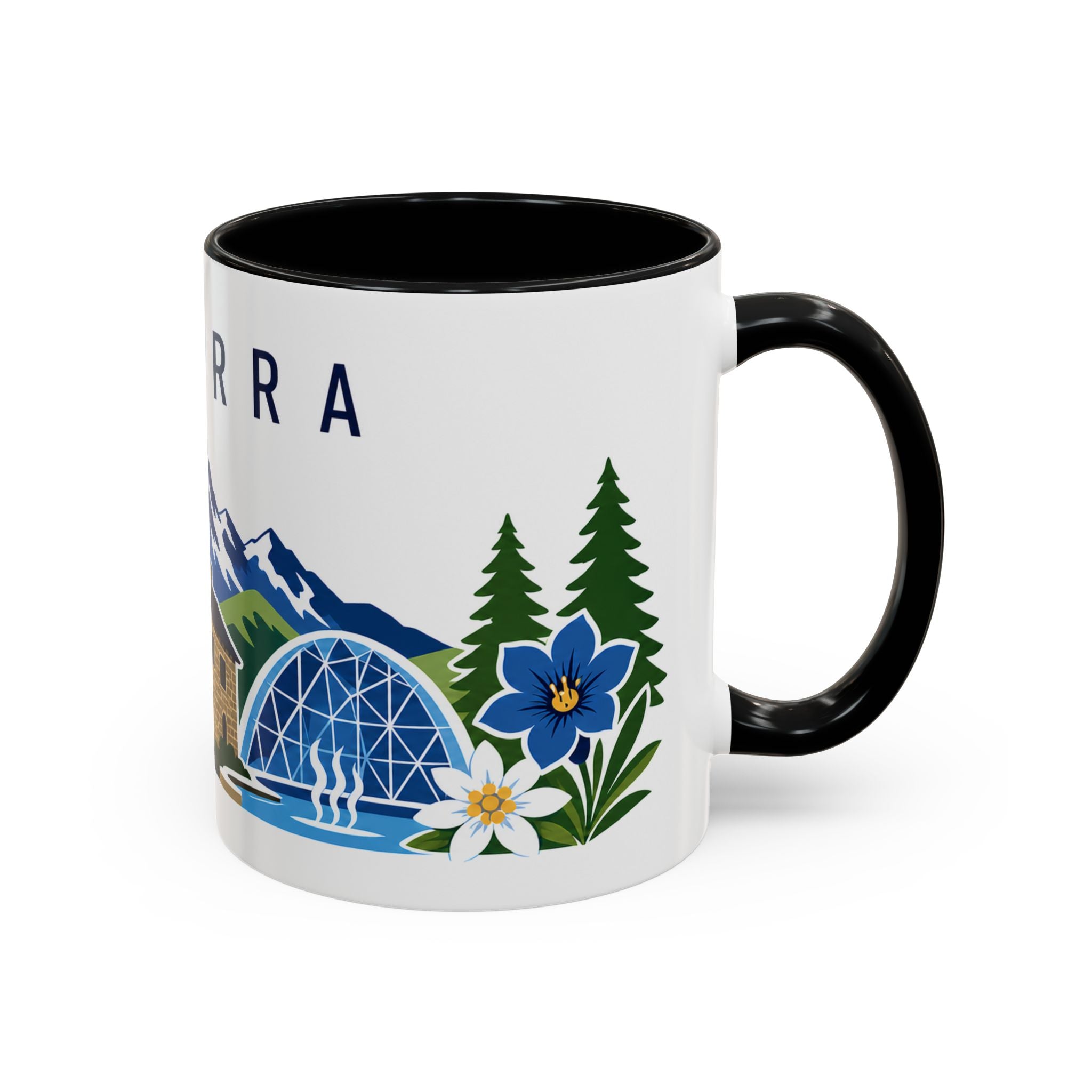 Andorra Coffee Mug | Travel Souvenir Accent Mug | Country Gift Ceramic Cup 11oz 15oz