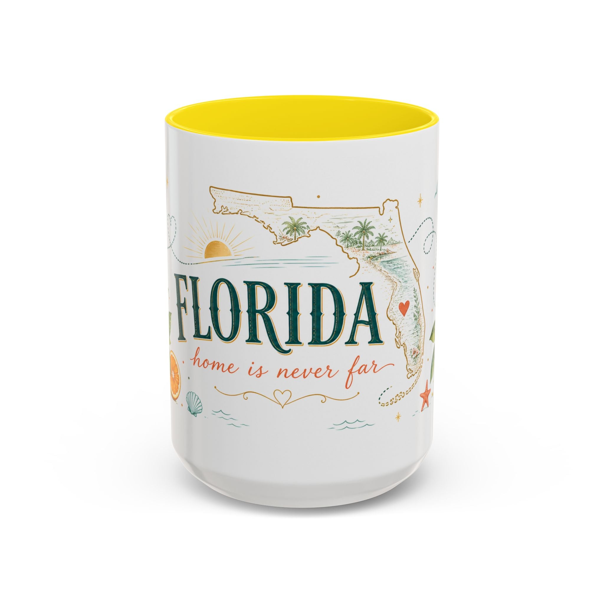 Florida State Mug | Moving Away, Homesick Gift | Long Distance Friendship Coffee Cup