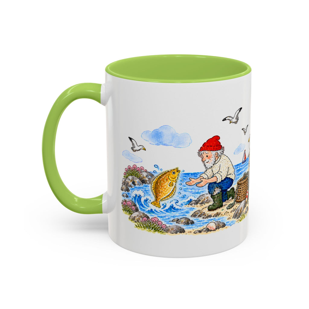 The Fisherman and His Wife Mug | Storybook Fairy Tale Accent Coffee Mug | EveryLegend