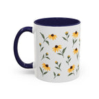 Maryland Black-eyed Susan Mug, State Flower Floral Coffee Cup, 11oz Botanical Gift
