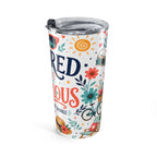 Retired and Fabulous 20oz Tumbler | Bright Retirement Gift | Insulated Stainless Steel Travel Cup