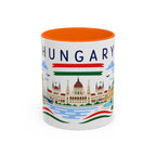 Hungary Coffee Mug | Travel Souvenir Accent Mug | Country Gift Ceramic Cup 11oz 15oz