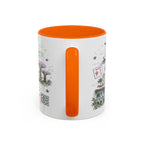 Singapore Coffee Mug | Asia Souvenir Travel Gift | Accent Color Ceramic 11oz 15oz
