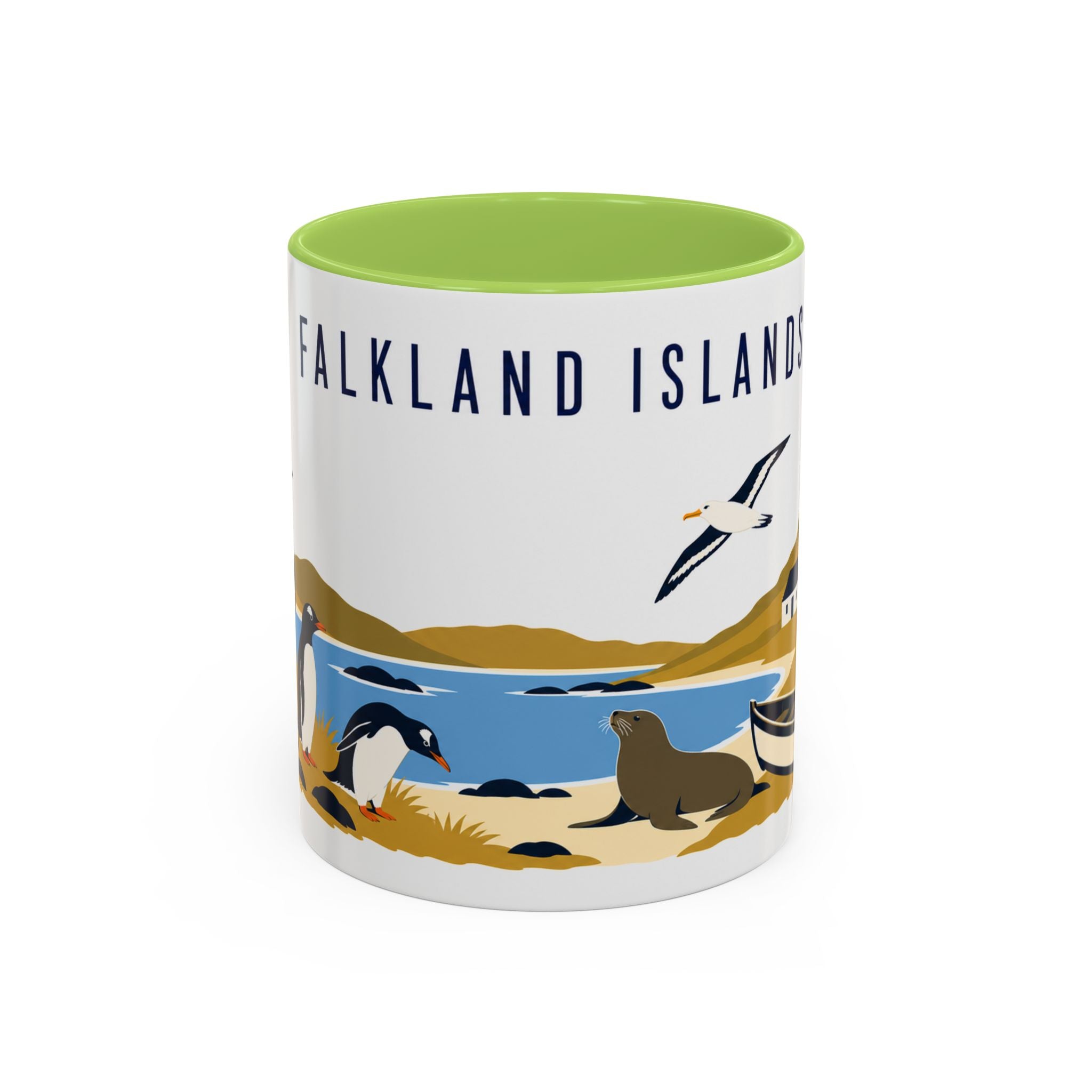 Falkland Islands Coffee Mug | Travel Souvenir Accent Mug | Country Gift Ceramic Cup 11oz 15oz