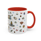 Charleston Christmas Mug | Watercolor City Souvenir, Holiday Travel Gift (11oz/15oz)