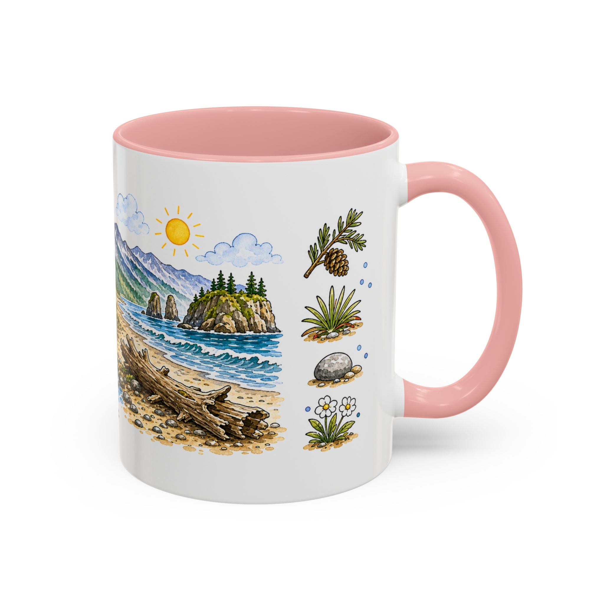 Olympic National Park Mug | US Travel Souvenir Accent Coffee Mug | 11oz 15oz Ceramic Cup