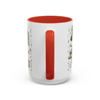 Olympic Coffee Mug | National Park Hiking Rainforest Gift | Accent Color Ceramic 11oz 15oz