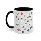 Savannah Christmas Mug | Watercolor City Souvenir, Travel Memories Cup